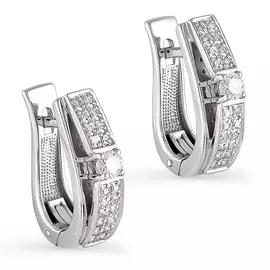 Серьги с английским замком из золота 12-1773-1000