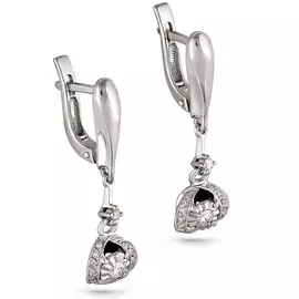 Серьги с английским замком из золота 12-1787-1000