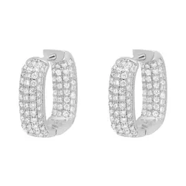 Серьги с английским замком из серебра MP-E00768-X-W-X-X-W