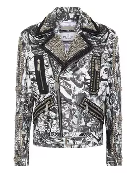 Кожаная куртка PHILIPP PLEIN
