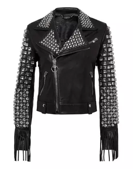 Кожаная куртка PHILIPP PLEIN