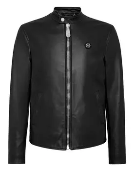 Кожаная куртка PHILIPP PLEIN