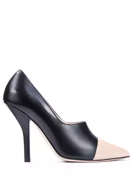 Кожаные туфли FENDI