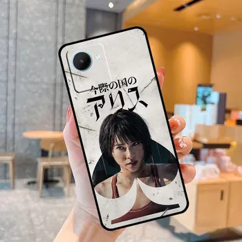 Чехол для телевизора «Алиса в пограничье» для Realme C55 C33 C31 C35 C30 C11 C15 C25s C21Y GT Neo 5 3T 2T 8 9 10 11 Pro Plus Realme GT Neo 2T