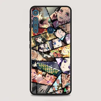 Чехол Demon Slayer Kimetsu No Yaiba для MOTOROLA One Fusion для Moto G10 G9 G8 Plus Play Power One G20 G30 G40 G50 G60 Edge 20 Moto G Stylus 5G