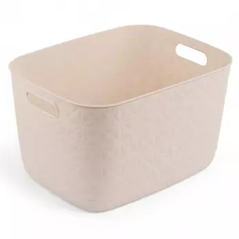 корзина CURVER Softex L 37х28х22см 19л пластик бежевый