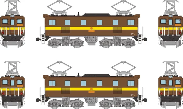 Tomytec Railway Collection Железная дорога Тэцуро Санги Тип ED5081 Набор из 2 вагонов Материалы для диорамы 335740