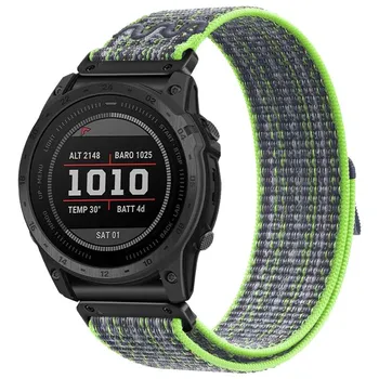 Ремешок QuickFit для Garmin Tactix 7 Pro Enduro Fenix 7X 7 Pro 6X 6 Pro 5 5X Plus Epix Gen 2 935, нейлоновый ремешок для часов 22, 26 мм 22mm