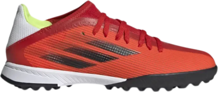 Кроссовки Adidas X Speedflow.3 TF J 'Red', красный
