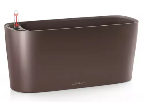 Кашпо "LECHUZA" Delta 20 Table Planter кофе 5л