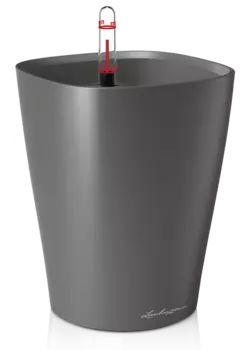 Кашпо "LECHUZA" Deltini Table Planter антрацит 1,2л