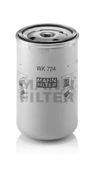 Топливный фильтр MANN-FILTER WK 724 Iveco ASTRA/EuroCargo I/EuroStar/EuroTech MH/MP/MT/EuroTrakker 92-04