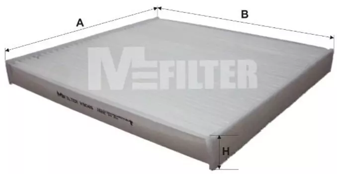 Салонный фильтр MFILTER K 9045 CITROEN Jumper, FIAT Ducato, PEUGEOT Boxer 2.2D/HDi/3.0HDi 06>