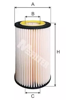 Фильтр масляный MFILTER TE 4021 Volvo S40/V50/V70/C70/XC70/XC90 2.4/2.5 01>