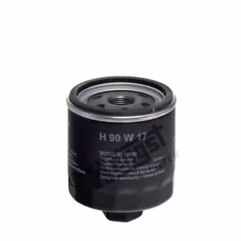 Фильтр масляный HENGST H90W17 VW Golf4/5/Polo, Seat Ibiza/Toledo1.4-1.6 99>, Audi A2 1.4 00>