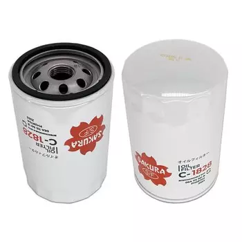 Фильтр масляный SAKURA C1828 VW Golf/Passat/Sharan 1.6-2.0, Audi A4/A6/A8/S6 1.6-2.8 91>