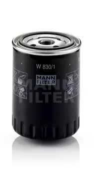 Фильтр масляный MANN-FILTER W 830/1 VW Golf/Passat/T4, Ford Galaxy, Seat Ibiza/Toledo 1.9TD/TDi 92>