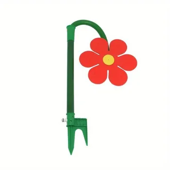 Watering Sprinkler Flower Sprinkler Watering Rocking Flower Shaking Head Flower Dancing Sprinkler Plastic Material жёлтый