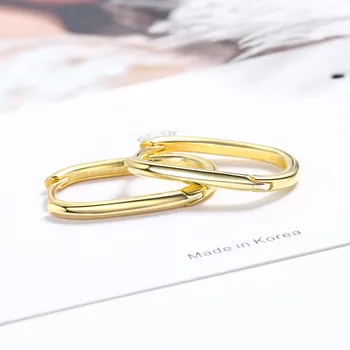 BELLA BOX модные геометрические овальные серьги ювелирные изделия свадьба оптовая продажа подарок
