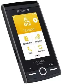 Велокомпьютер SIGMA ROX 12.0 SPORT GPS Basic, беспроводной, Серый, SIG_01020