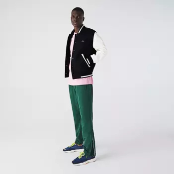 Мужская куртка-бомбер Lacoste из шерсти