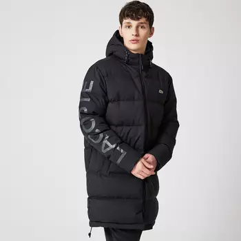 Мужская утеплённая куртка Lacoste Long Hooded Quilted Regular Fit