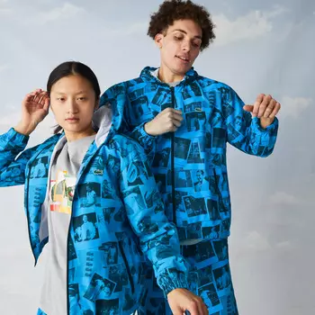 Куртка Lacoste L!VE x Polaroid Unisex на молнии