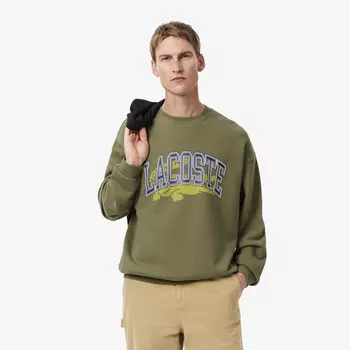 Мужская флисовая толстовка Lacoste Loose Fit