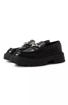 Кожаные лоферы Marlow Diamond Jimmy Choo