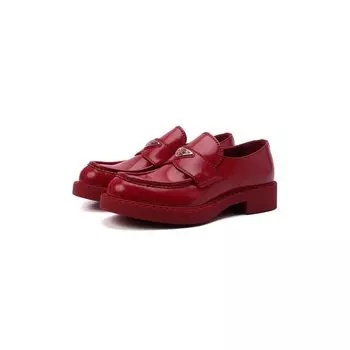 Кожаные лоферы Prada