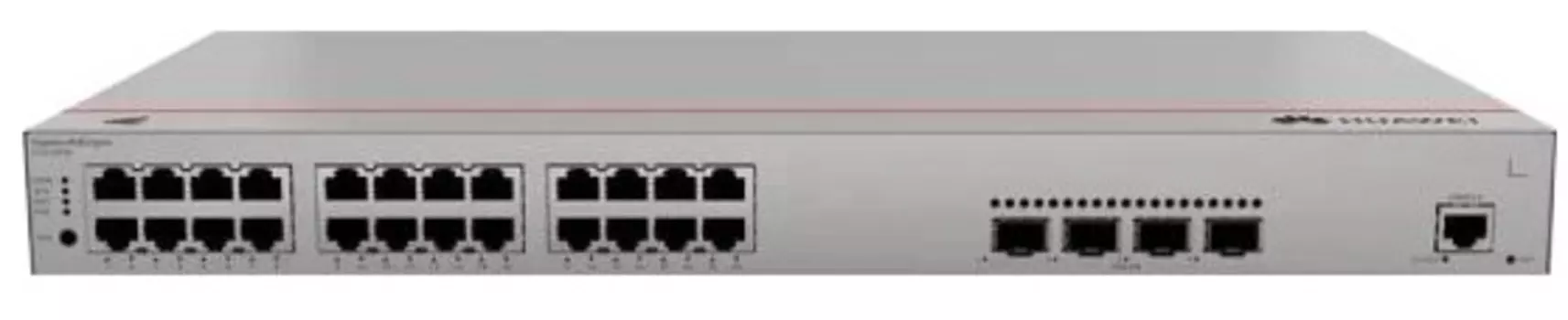 Коммутатор Huawei S310-24P4X 98012382 (L2+, 24*10/100/1000BASE-T ports(400W PoE+), 4*10GE SFP+ ports, built-in AC power)