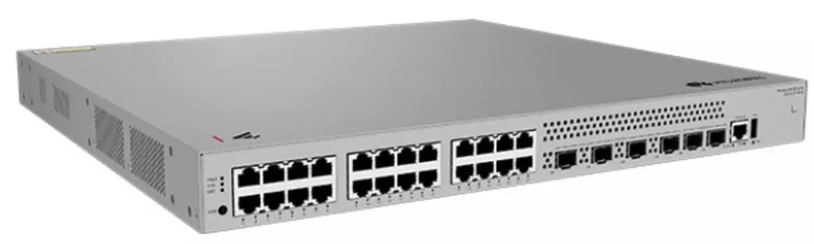 Коммутатор Huawei S530-24T4XE 98012554 (L3, 24*10/100/1000BASE-T ports, 4*10GE SFP+ ports, 2*12GE stack ports, with 1*AC power module)