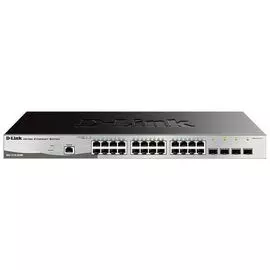 Коммутатор D-link DGS-1210-28/ME/B1A (УЦЕНЕННЫЙ) 24xUTP 100/1000, 4xSFP, L2, 19", НОВЫЙ, ИЗ РЕМОНТА, гарантия магазина 1 месяц