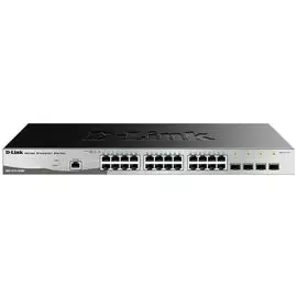 Коммутатор D-link DGS-1210-28/ME/B2A 24xUTP 100/1000, 4xSFP, L2, 19"