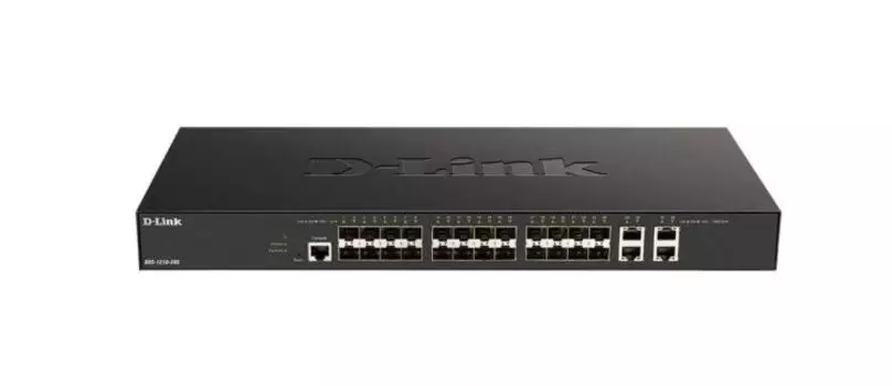 Коммутатор D-link DXS-1210-28S/A1A 24x10GBase-X SFP+, 4x10GBase-T ports, L2+