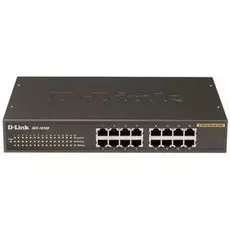 Коммутатор неуправляемый D-link DES-1016D/H1A 16xUTP 10/100, 19", rev /H1A, /H2A