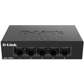 Коммутатор неуправляемый D-link DGS-1005D/J2A 5xUTP 10/100/1000, Metal Case