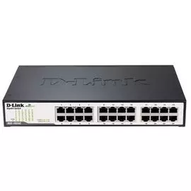 Коммутатор неуправляемый D-link DGS-1024D/I1A 24x10/100/1000Base-T, Auto-sensing, Stand-alone, 19"