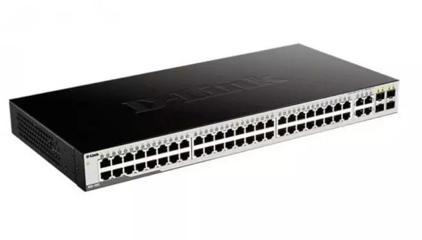 Коммутатор неуправляемый D-link DGS-1052/A3A 48x10/100/1000Base-T , 4*Combo 100/1000Base-T/SFP