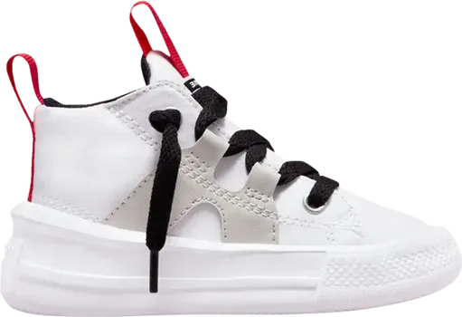 Кроссовки Converse Chuck Taylor All Star Ultra Easy-On Mid TD White University Red, белый