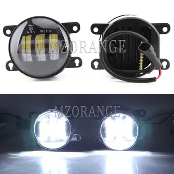 Противотуманные фары светодиодные противотуманные фары для Nissan Navara D40 Pathfinder R51 Note E11 Xterra Pixo UA0 Leaf 2005-2015 противотуманные фары фары