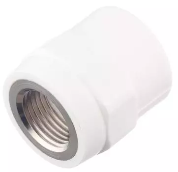 Муфта Valtec, 25х1/2″ (внутренняя резьба), полипропиленовая комбинированная