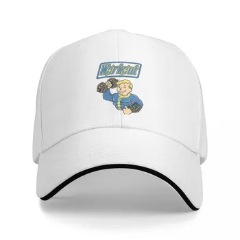 Workout Til You Fallout Fallout Vault Boy Game Бейсбольные кепки унисекс Кепка с козырьком от солнца Ветрозащитная шляпа one size