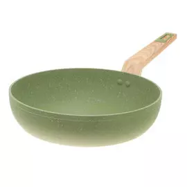 Сковорода глубокая Kitchenstar Olive stone 28 см