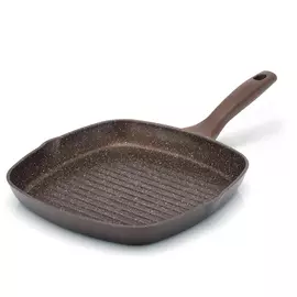 Сковорода-гриль Mehrzer Granit Stone Strong 28x28 см