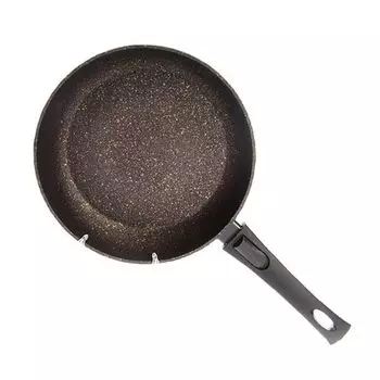 Сковорода для жарки со съемной ручкой Fissman black cosmic 26x5.2