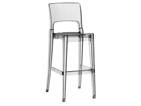 Стул барный прозрачный Isy Antishock