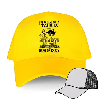 Уличная бейсболка Snapback, черные хлопковые шапки со знаками зодиака, дерзкий Телец, юмор, Че Гевара, мужские и женские летние кепки в стиле хип-хоп, шляпа от солнца Adjustable