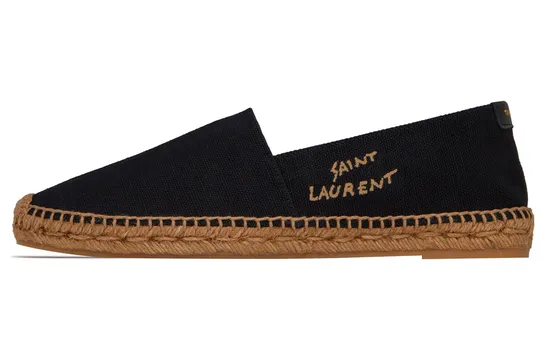 Эспадрильи с вышитым логотипом Saint Laurent