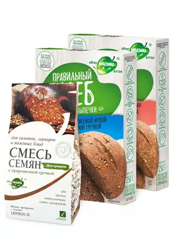 Набор смесей для выпечки (2 шт.) +смесь семян
